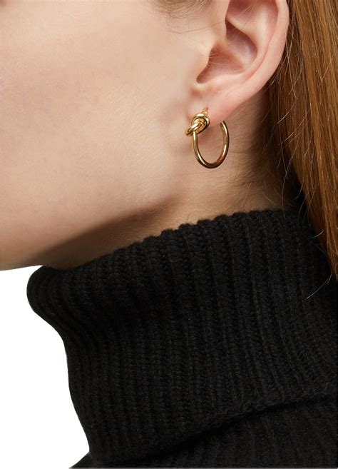 celine knot hoop earrings|EARRINGS WOMEN .